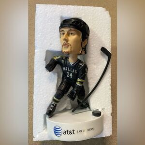 New SGA AT &T 2011 Dallas Stars Jamie Benn wow Bobblehead NHL Bobble Head in Box